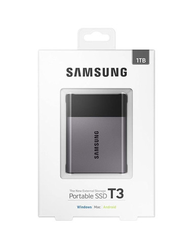 Samsung T3 SSD Portátil 1TB USB 3.1 - Rápido y Seguro