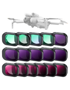 Kit de Filtros K&F Concept 16 Piezas para DJI Mini 4 Pro