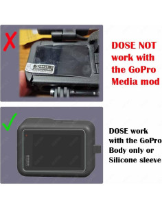 Protector de Pantalla y Lente para GoPro Hero 10 11 12 - Vidrio Templado 9H 2