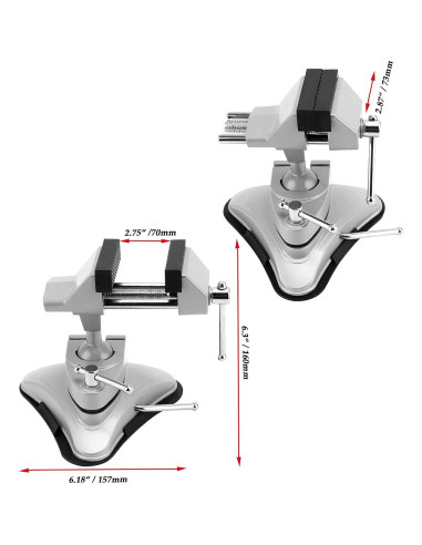 Mesa de Succión JOIKIT 70mm Portátil Multi-Ángulo