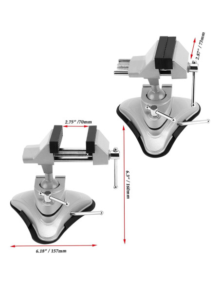 Mesa de Succión JOIKIT 70mm Portátil Multi-Ángulo