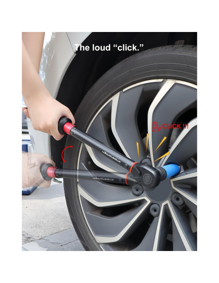 Llave de Torque 1/2" ATsafepro 10-160 Ft-Lb (13.60-217 Nm) Precisa