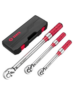 Juego de 3 Llaves de Torque VANPO 1/4 3/8 1/2 Pulgadas 2.26-216.05 Nm
