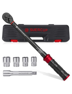 Llave de Torque SUERCUP 1/2" 6 PCS 10-170 ft.lb (13.6-230.5 Nm)