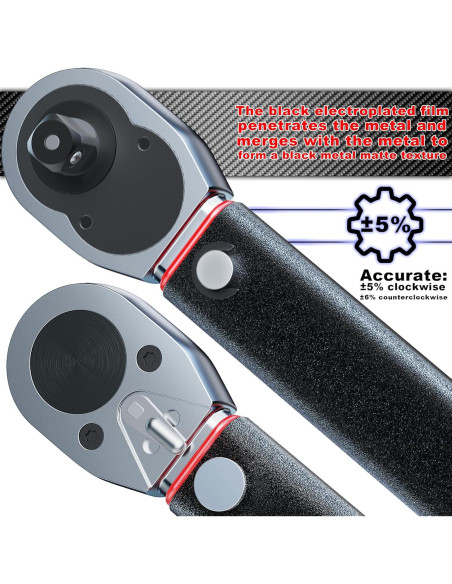 Juego de Llave de Torque Aiourx 1/2" 20-295 ft-lb 3 Piezas