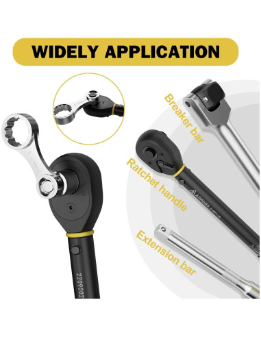 Juego de Adaptadores de Torque ANPUDS 12 Piezas SAE 3/8"