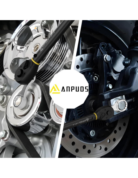 Juego de Adaptadores de Torque ANPUDS 12 Piezas SAE 3/8"