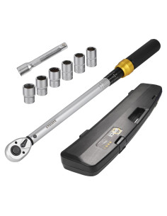 Juego de Llave de Torque UYECOVE 1/2" 10-160 FT-LB (13.6-217Nm) 8 Pcs