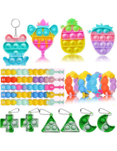 120 Piezas Juguetes Fidget para Niños - Relleno Piñata y Regalos 2