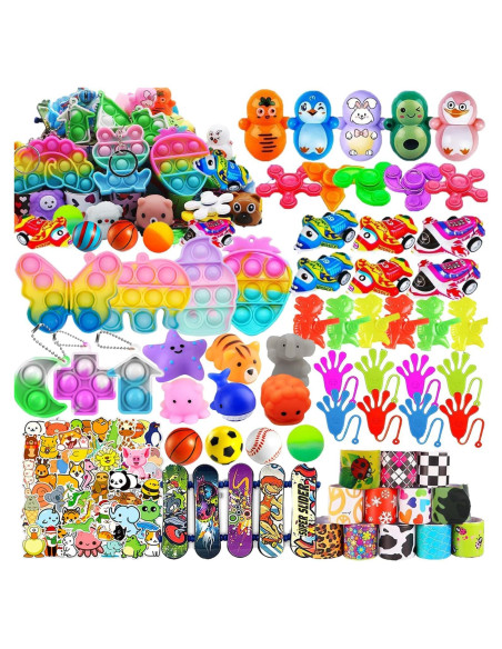 117 Juguetes para Fiestas Beilunt - Rellenos de Piñata y Regalos