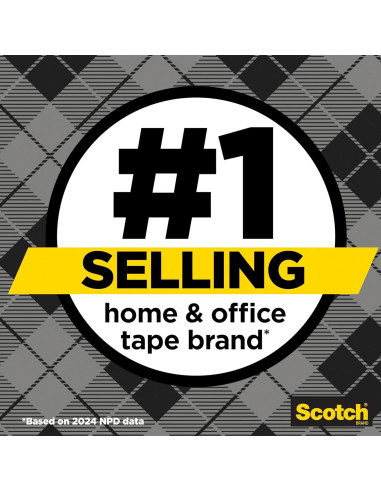 Cinta Doble Cara Removible Scotch 1.27 cm x 762 cm para Manualidades