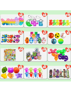 117 Juguetes para Fiestas Beilunt - Rellenos de Piñata y Regalos 2