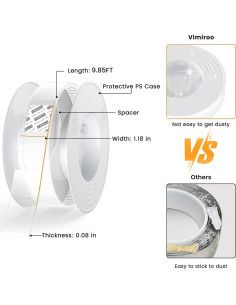 Cinta Doble Cara Alta Resistencia Vimiroo 300CM Reutilizable 2