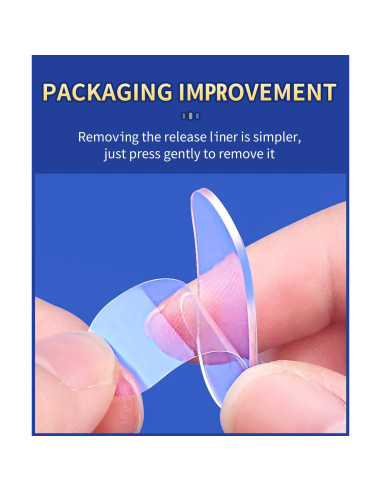 Almohadillas Adhesivas Doble Cara Nano PHIXBEAR 180 Pcs 3.5x1.5 cm