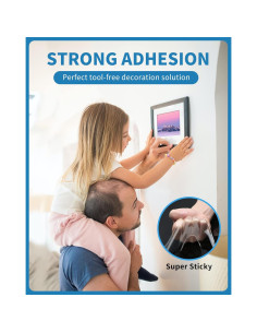 Cinta Doble Cara Teskyer Nano Adhesiva 3 m x 3 cm Fuerte 2