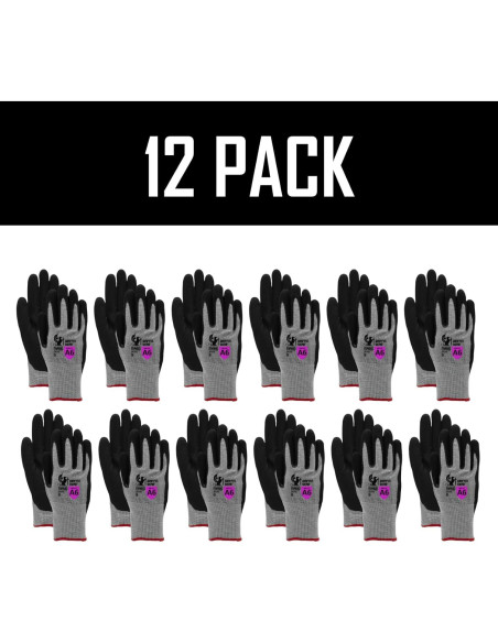 Guantes de Corte A6 MAGID Hyperon - 12 Pares Talla 8