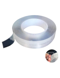 Cinta Doble Cara Nano Dzrige 5M Transparente Impermeable