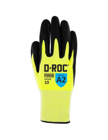 Guantes de Trabajo MAGID D-ROC A2 TriTek 15-Gauge 1 Par