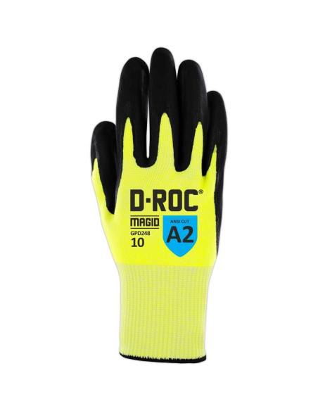 Guantes de Trabajo MAGID D-ROC A2 TriTek 15-Gauge 1 Par