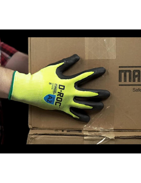 Guantes de Trabajo MAGID D-ROC A2 TriTek 15-Gauge 1 Par