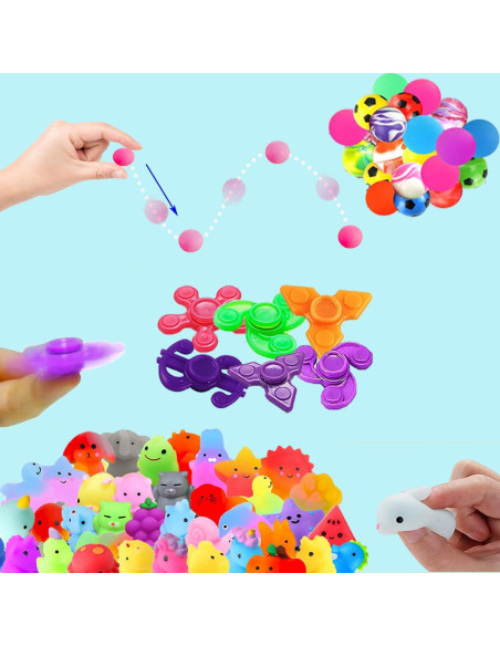 117 Juguetes para Fiestas Beilunt - Rellenos de Piñata y Regalos