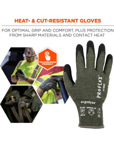 Guantes de Trabajo Ergodyne ProFlex 7042 A4 Resistentes al Calor 2