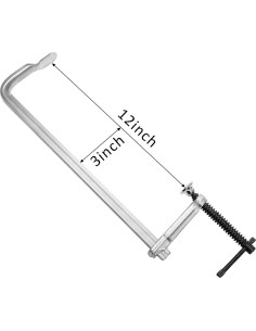 Abrazaderas de Barra SOUJOY 4 Pzas 30.48 cm Acero 204 kg 2