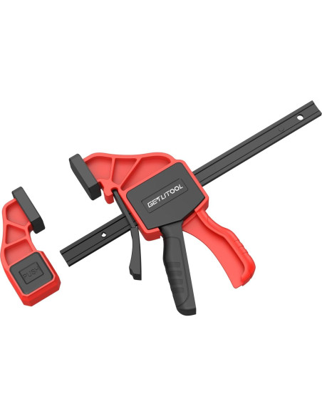 Abrazaderas de Carpintería GETLITOOL 6 Pulgadas 2 Pcs 165 lbs