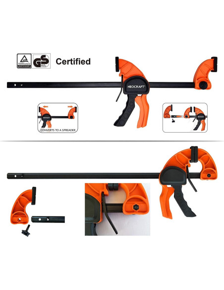 Abrazadera de Barrotes Neocraft 45.72 cm Ajustable 158.76 kg