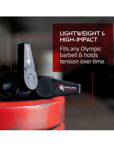 Abrazaderas de Barra de Pesas Dark Iron Fitness 5 cm - 1 Par