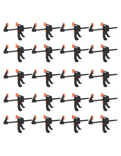 Paquete de 20 abrazaderas F GENHAKON 10.16 cm 31.75 kg