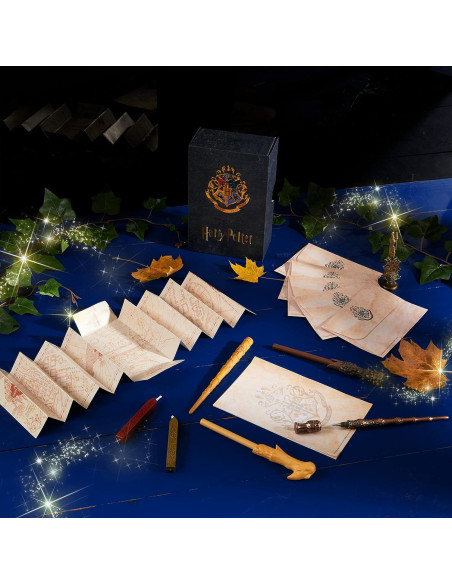 Juego de Escritura Harry Potter con Plumas Varita y Papelería