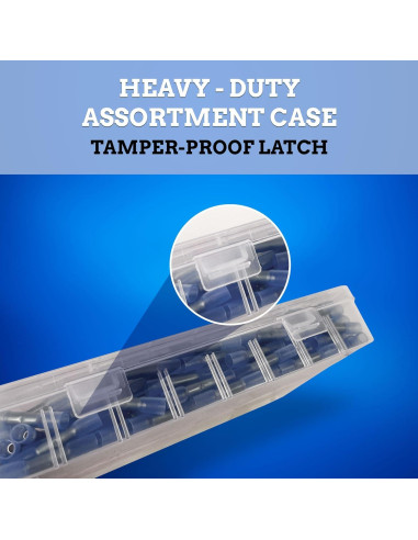 Kit de Conectores Termocontraíbles New Age 220 Piezas AWG 26-10