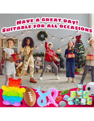 1000 Juguetes Fidget para Fiestas - Relleno de Piñata ZEAYOU