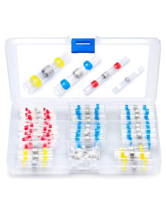 Kit de Conectores de Soldadura Wirefy 110 PCS - 26-10 AWG
