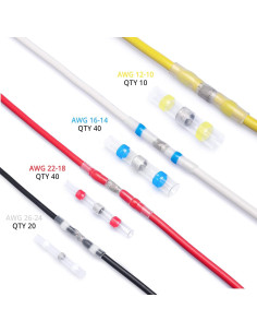 Kit de Conectores de Soldadura Wirefy 110 PCS - 26-10 AWG 2
