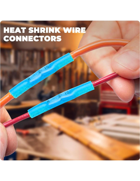 Kit de Conectores de Cable Termoretráctiles FORCA 740pcs