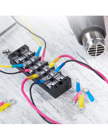 Kit de Conectores Eléctricos Wirefy 120 PCS - Termoretráctiles