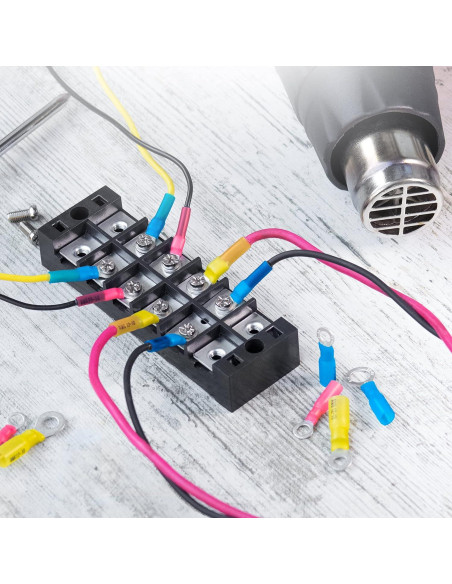 Kit de Conectores Eléctricos Wirefy 120 PCS - Termoretráctiles