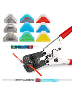 Kit de Conectores de Crimpado JRready ACT-232 IP68 300 Piezas