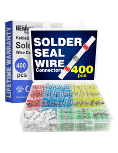 Kit de Conectores de Cable 400pcs Nuevo Age KableSeal AWG 26-10