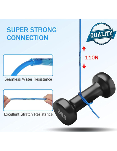 Kit de 270 Conectores Termocontraíbles Kuject para Cables