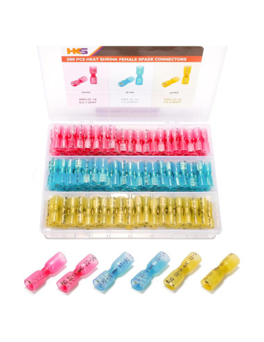 Kit de Conectores de Espada HKS 200PCS AWG 22-10 - Impermeables