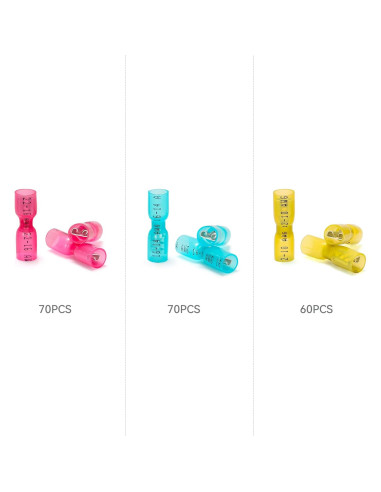 Kit de Conectores de Espada HKS 200PCS AWG 22-10 - Impermeables