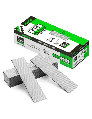 Clavos Brad Galvanizados Meite 18GA 1.15kg 5000 Unidades