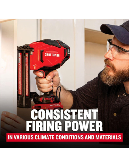 Clavadora Cordless Craftsman V20 18GA con Batería y Cargador