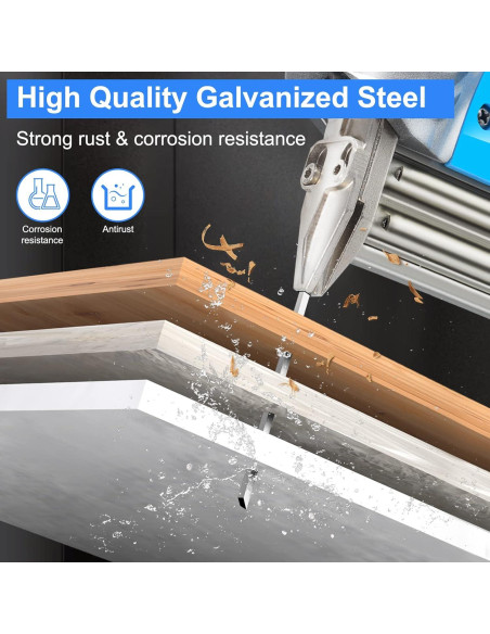 Clavos Brad 18 GA Galvanizados SimCos 1600 Unidades Variados