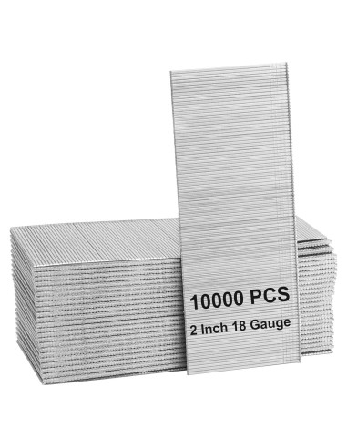 Clavos Brad Galvanizados ZOENHOU 10000 pcs 5.08 cm 18 Gauge