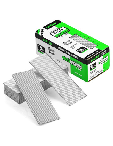 Clavos Brad Galvanizados Meite 18GA 4.45cm 5000 Unidades