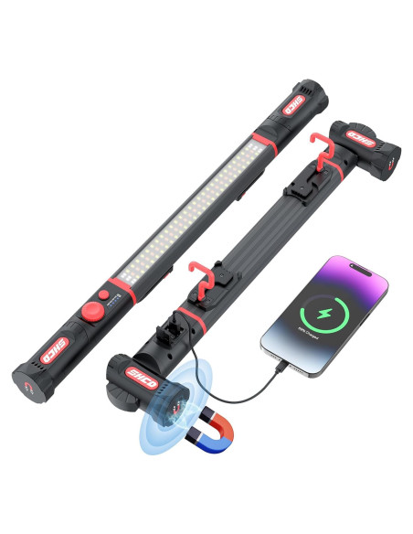 Luz de Trabajo Magnética LED 5200mAh Shuncanda con 4 Modos